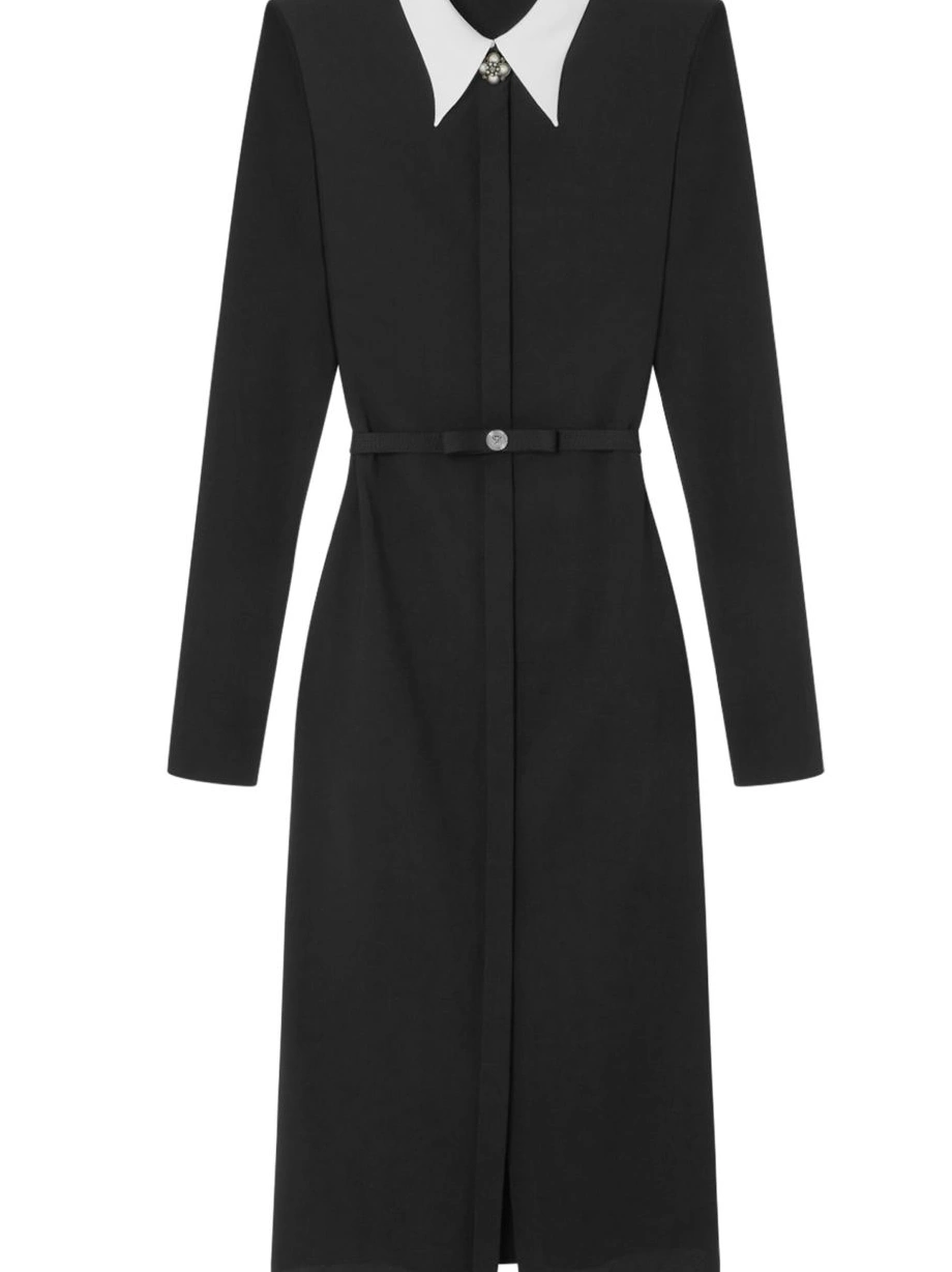 Versace midi pearl-detailing dress Women 0705
